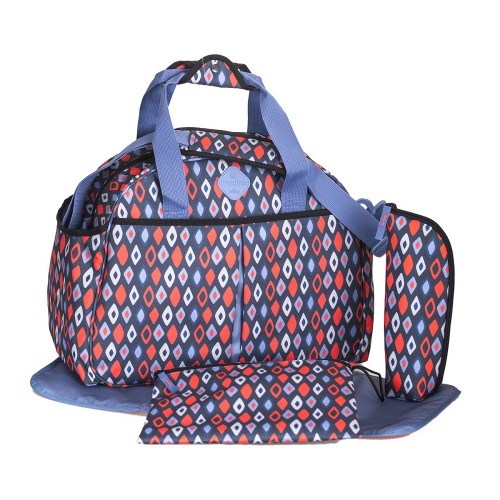 Okiedog Freckles Travel Bag - Blue Red Rombe